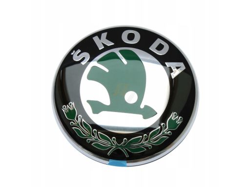 Emblemat Znaczek SKODA Fabia Felicia Octavia 1U0853621CMEL