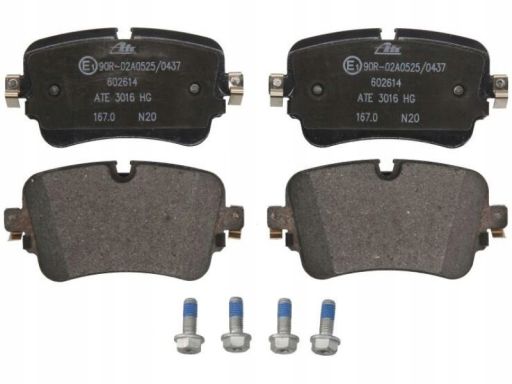 Inc Klocki Hamulcowe Tył Audi A6 A7 A8 E-Tron Q7 Q8 Porsche Urus Vw To