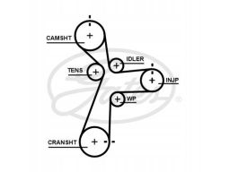 Pasek Rozrządu 5696Xs