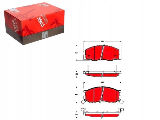 Klocek Hamulcowy Kpl. Gdb3157