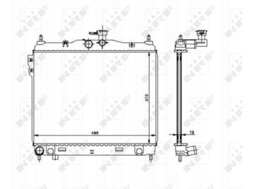 Chłodnica Silnika 53361