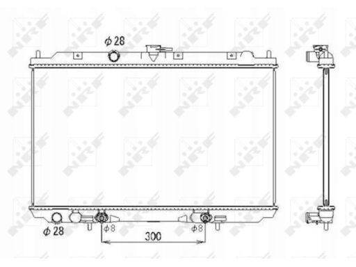 Chłodnica Silnika 53436
