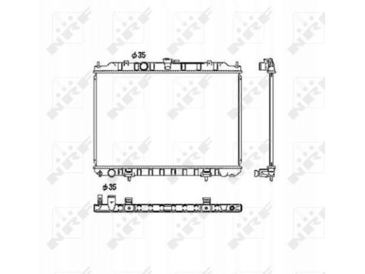 Chłodnica Silnika 53452
