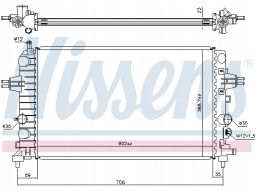 Chłodnica Silnika 63028A