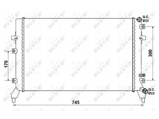 Chłodnica Silnika 53884