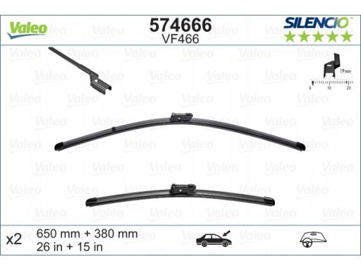 Pióro Wycieraczki 574666