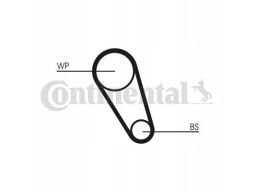 Zestaw Paska Rozrządu + Pompa Cieczy Chł Ct1195Wp1