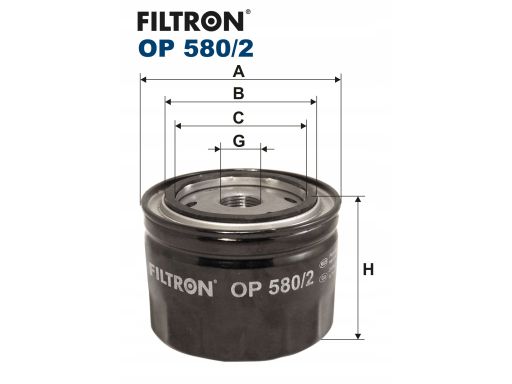 Filtr Oleju Op 580/2