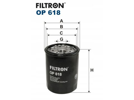 Filtr Oleju Op 618