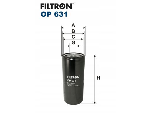 Filtr Oleju Op 631