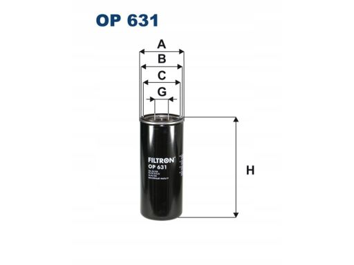 Filtr Oleju Op 631