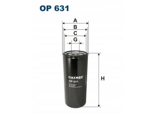 Filtr Oleju Op 631