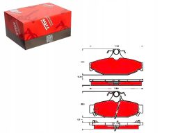 Klocek Hamulcowy Kpl. Gdb4089