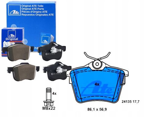 Klocek Hamulcowy Kpl. 13.0460-2893.2