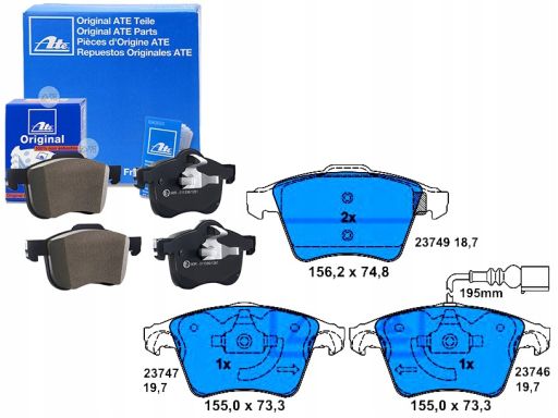 Klocek Hamulcowy Kpl. 13.0460-7236.2