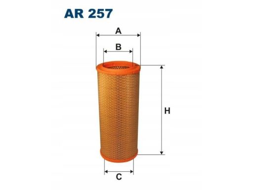 Filtr Powietrza Ar 257