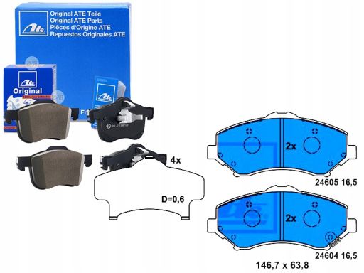 Klocek Hamulcowy Kpl. 13.0460-8013.2