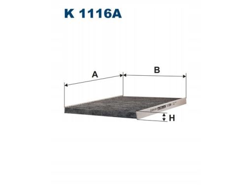 Filtr Kabiny K 1116A