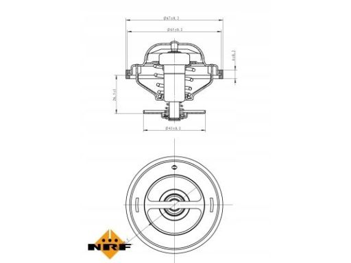 Termostat Środka Chłodzącego 725216