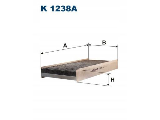 Filtr Kabiny K 1238A