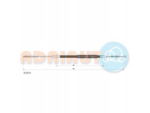 Linka Hamulca Postojowego 45.0215