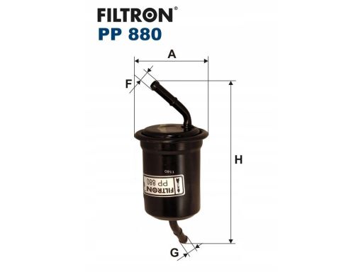 Filtr Paliwa Pp 880