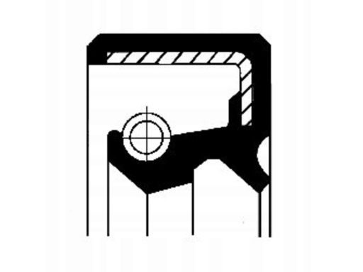 Uszczelniacz Wałka Manualnej Skrzyni Bie 19027773B