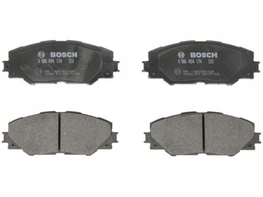 Klocek Hamulcowy Kpl. 0 986 494 174