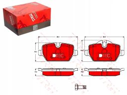 Klocek Hamulcowy Kpl. Gdb1612Dte