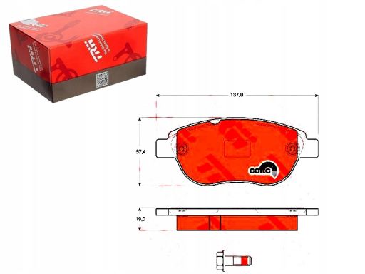 Klocek Hamulcowy Kpl. Gdb1624