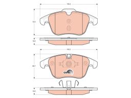 Klocek Hamulcowy Kpl. Gdb1705