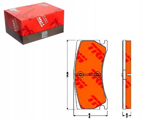 Klocek Hamulcowy Kpl. Gdb1801