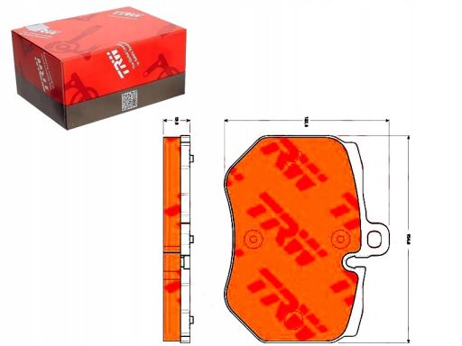 Klocek Hamulcowy Kpl. Gdb1848