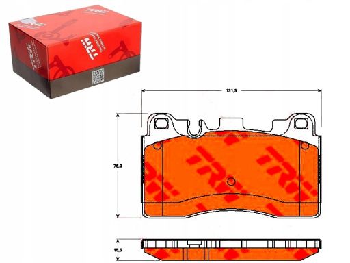 Klocek Hamulcowy Kpl. Gdb1906