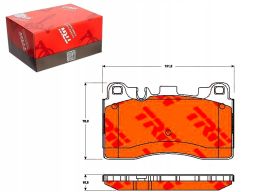 Klocek Hamulcowy Kpl. Gdb1906