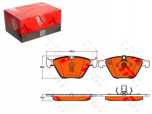 Klocek Hamulcowy Kpl. Gdb2021