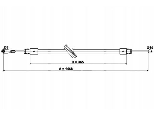 Linka Hamulca Postojowego 24.3727-0472.2