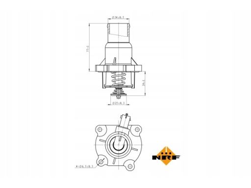 Termostat Środka Chłodzącego 725033