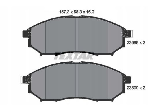 Klocek Hamulcowy Kpl. 2369801