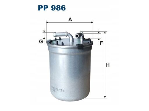 Filtr Paliwa Pp 986