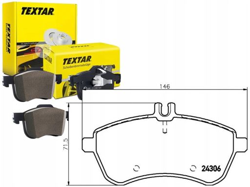 Klocek Hamulcowy Kpl. 2430602