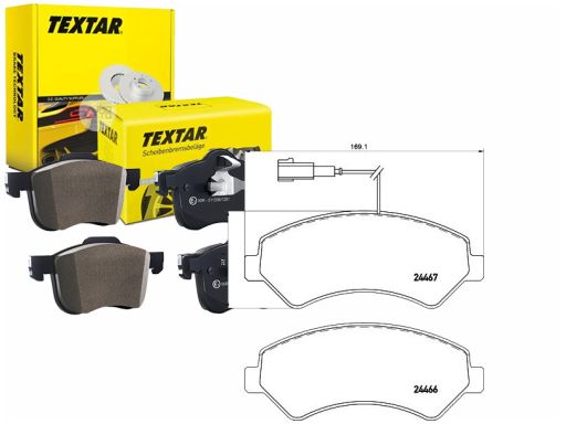 Klocek Hamulcowy Kpl. 2446703