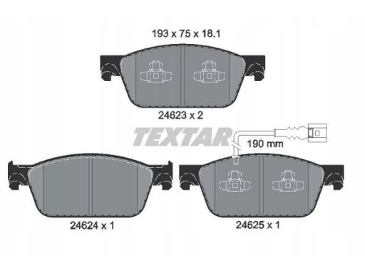 Klocek Hamulcowy Kpl. 2462301