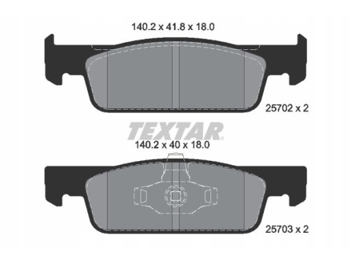 Klocek Hamulcowy Kpl. 2570201