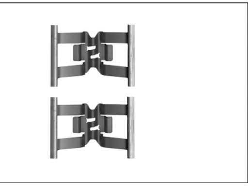 Zestaw Montażowy Klocków Hamulcowych 82515900