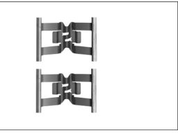 Zestaw Montażowy Klocków Hamulcowych 82515900