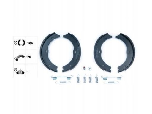 Szczęki Hamulca Postojowego Kpl. 91061900