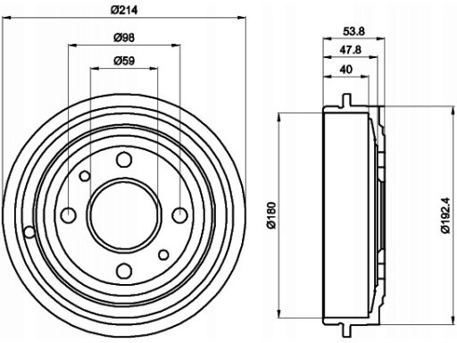 Bęben Hamulcowy 94014800
