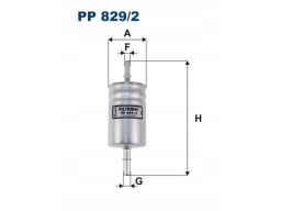 Filtr Paliwa Pp 829/2