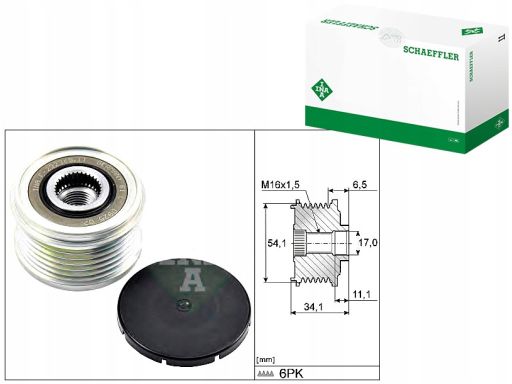 Sprzęgło Jednokierunkowe Alternatora 535 0179 10